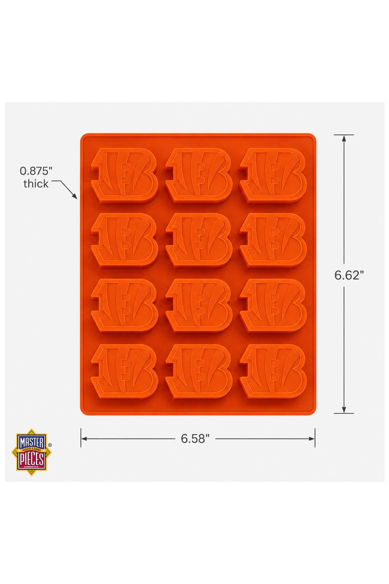 Cincinnati Bengals Ice Cube Tray, Alternate, color, Multicolor