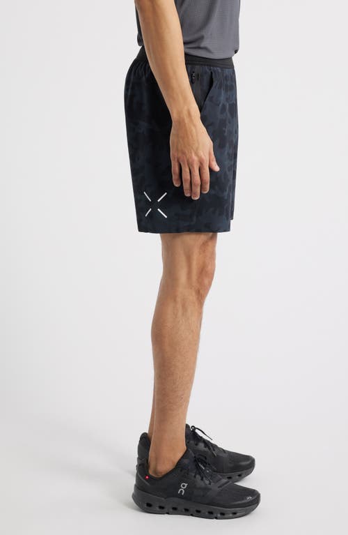 Ten Thousand Interval Lined 5-inch Training Shorts In Black Camo