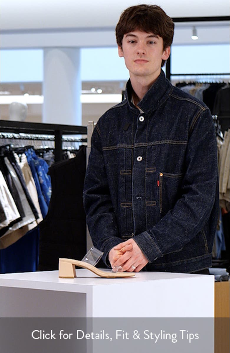 Lulu Block Heel Slide Sandal, sales video thumbnail