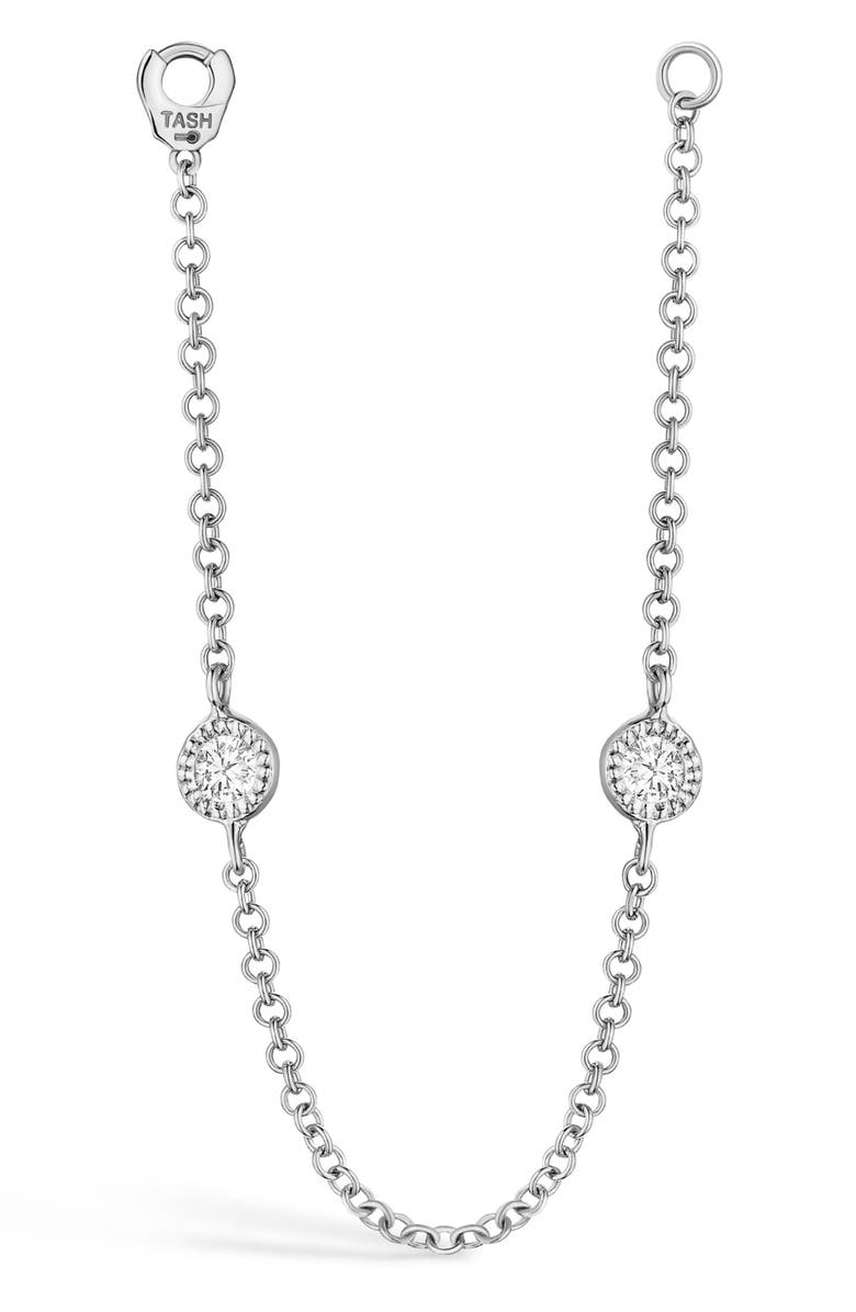 MARIA TASH Double Diamond Connecting Charm, Main, color, 