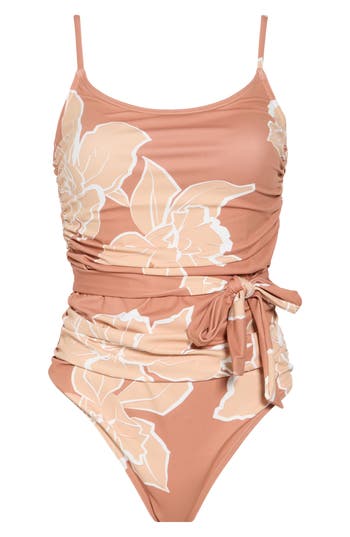 Hutch Zenna Tie Waist One-piece Swimsuit