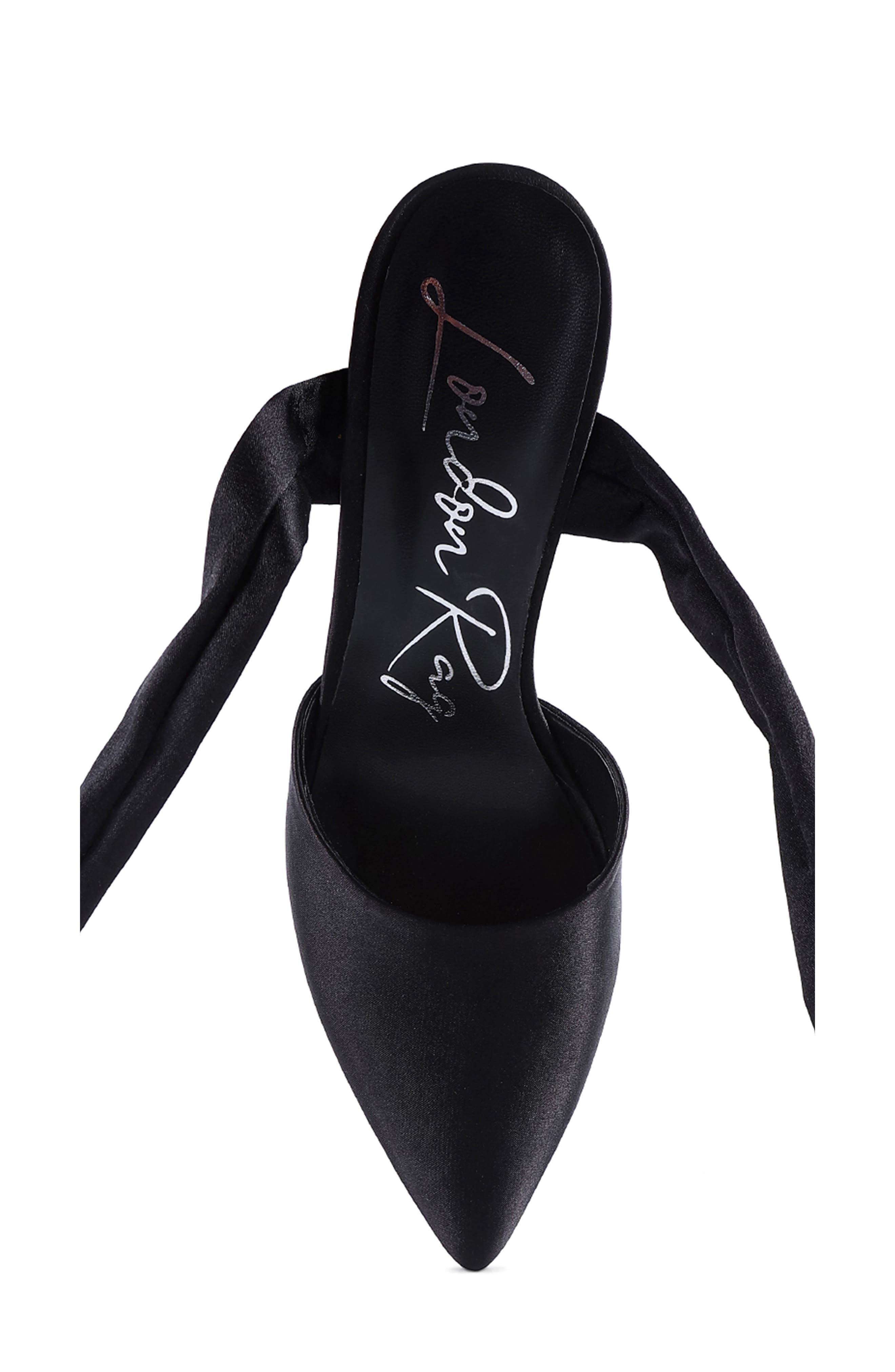 LONDON RAG Fonda Lace-Up Pump, Alternate, color, Black