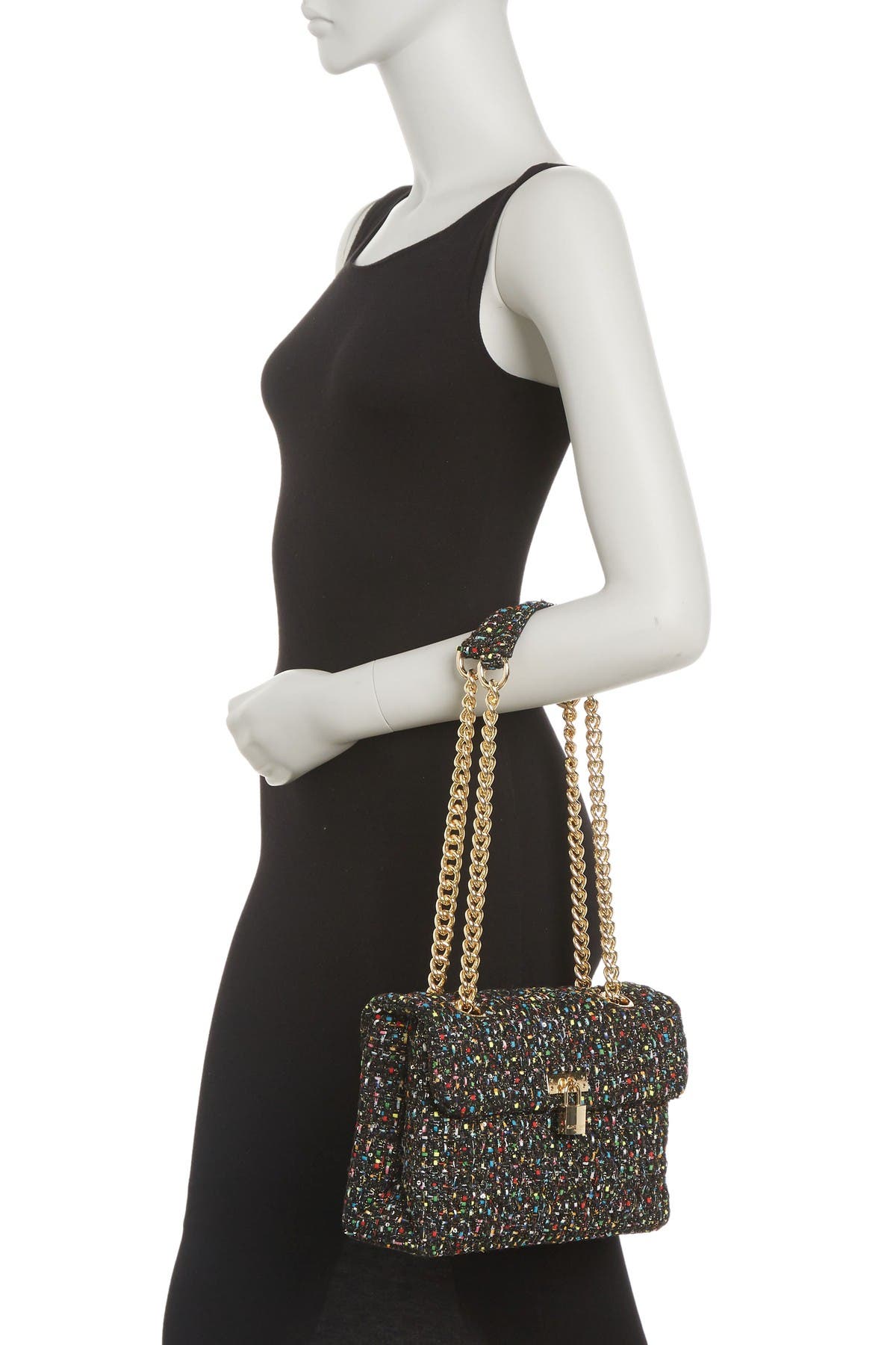 Kurt Geiger Tweed Brixton Lock Bag (Men) | Nordstromrack