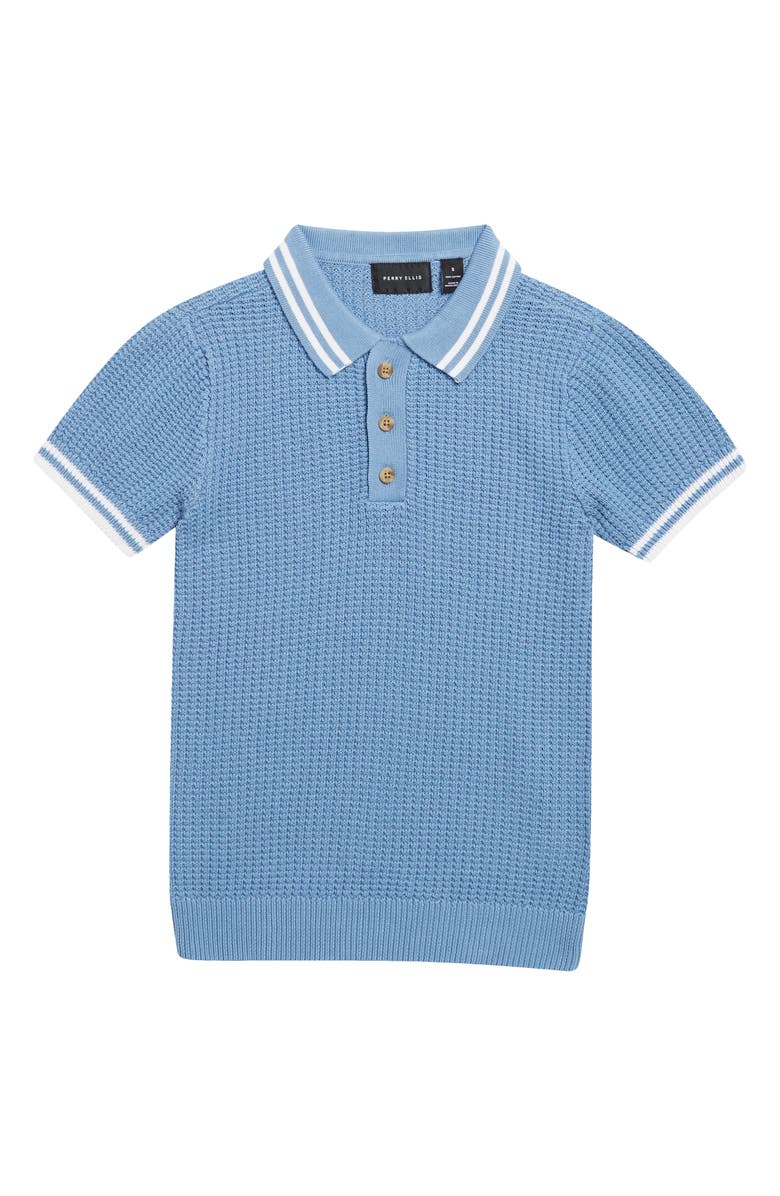 Perry Ellis Kids' Cotton Sweater Polo, Main, color, 