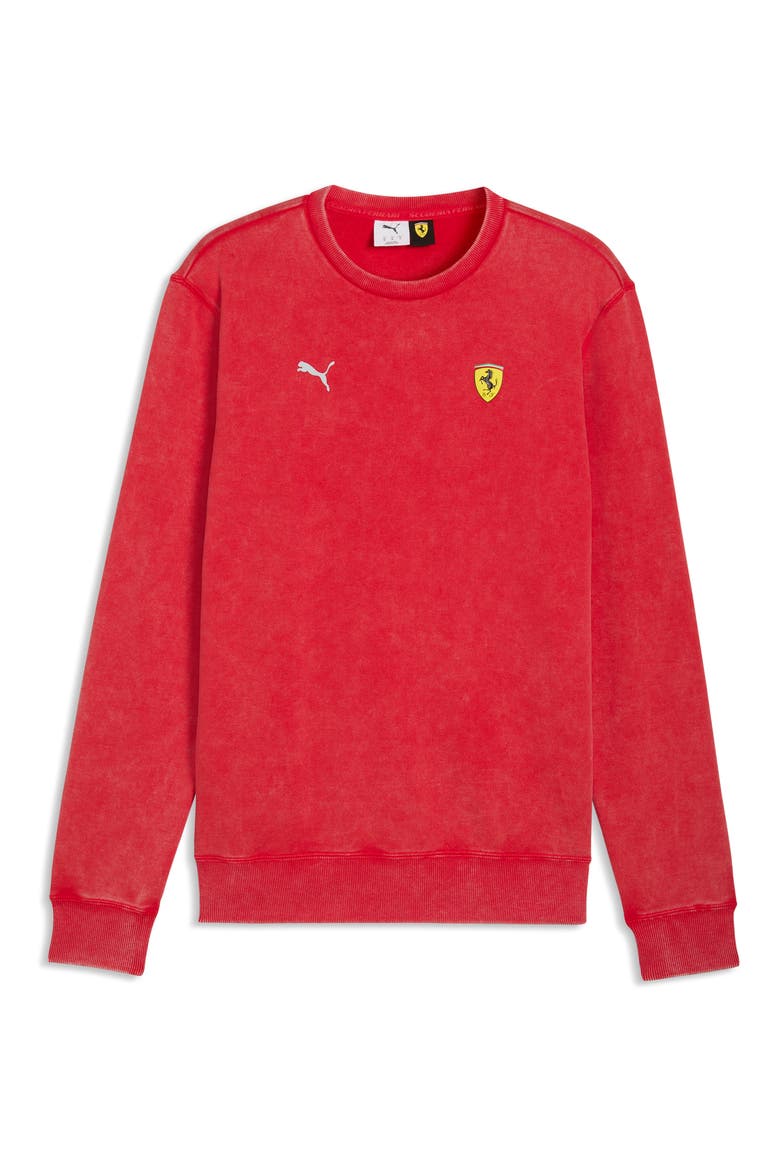 Ferrari Graphic Sweatshirt, Main, color, ROSSO CORSA