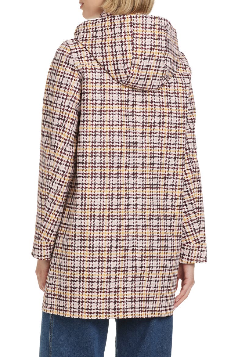 Water Resistant Coat with Removable Hood, Alternate, color, MINI HOUNDSTOOTH