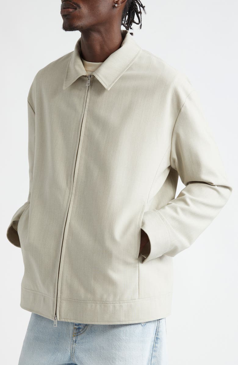 Golden Goose Journey Wool & Cotton Coach's Jacket, Alternate, color, 
