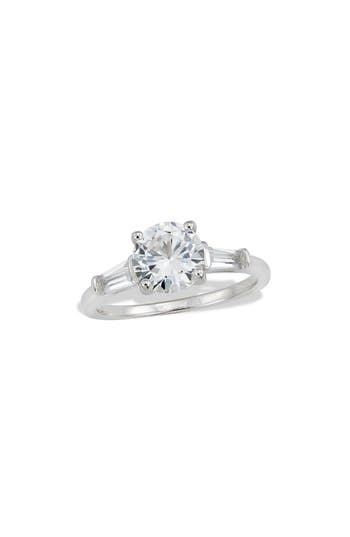 Savvy Cie Jewels Cubic Zirconia Ring In Brown