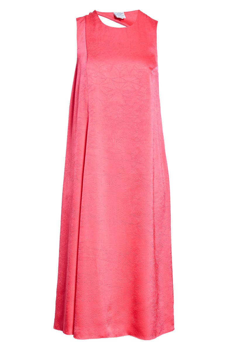 Baum und Pferdgarten Amami Cutout Drape Crinkled Satin Dress, Alternate, color,