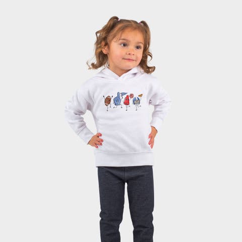 Football Stick Figures Hoodie (Toddler)