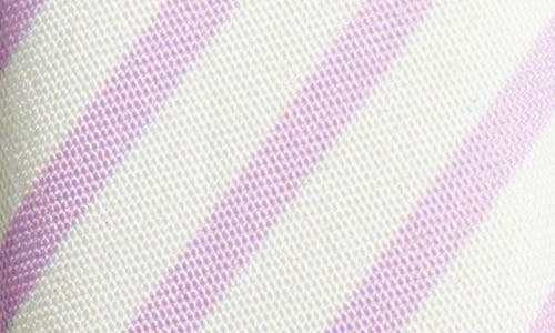 Tasha Stripe Headband In Purple Stripe