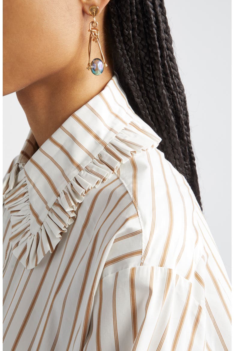 Pendulum Drop Earrings, Alternate, color, CERULEAN