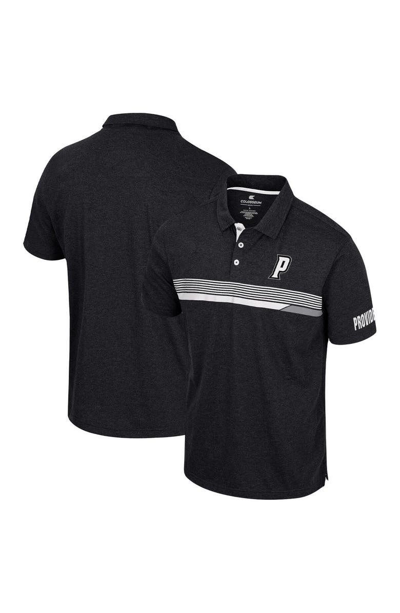 COLOSSEUM Men's Colosseum  Black Providence Friars No Problemo Polo, Main, color, 