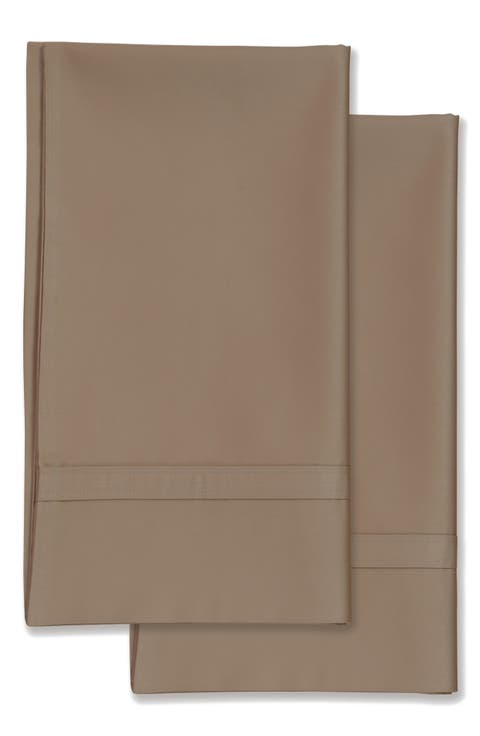 300 Thread Count Cotton Percale Pillowcase Set