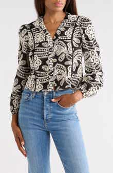 JASON WU Embroidered Buttoned Shirt