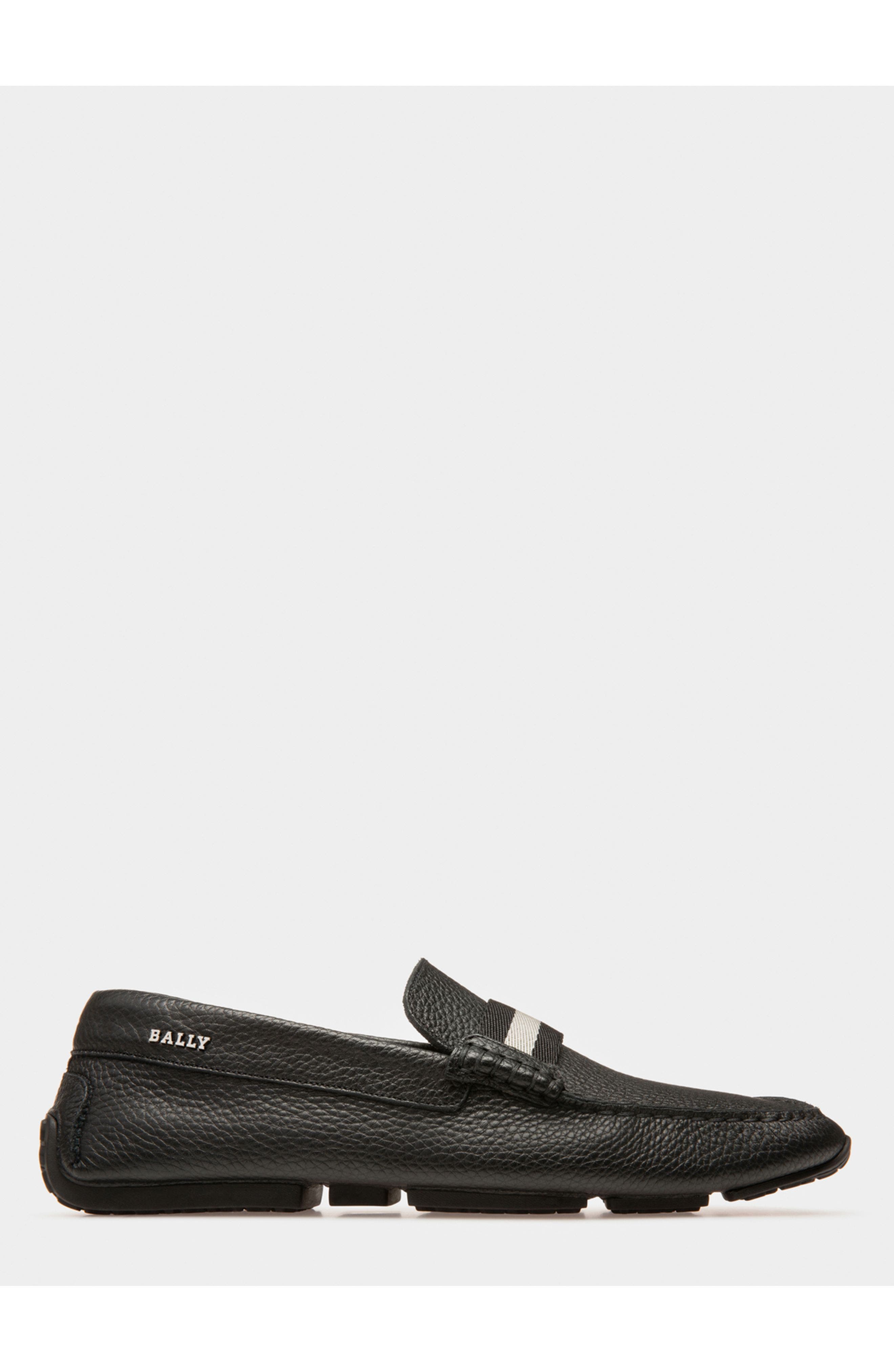 Bally Pearce Leather Drivers In, Main, color, Black