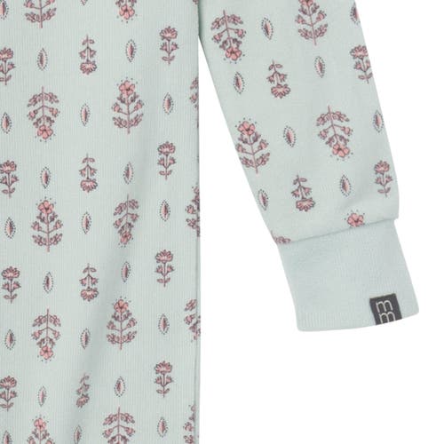 Modern Moments™ By Gerber Hacci Comfort Unionsuit In Light Green Fleur
