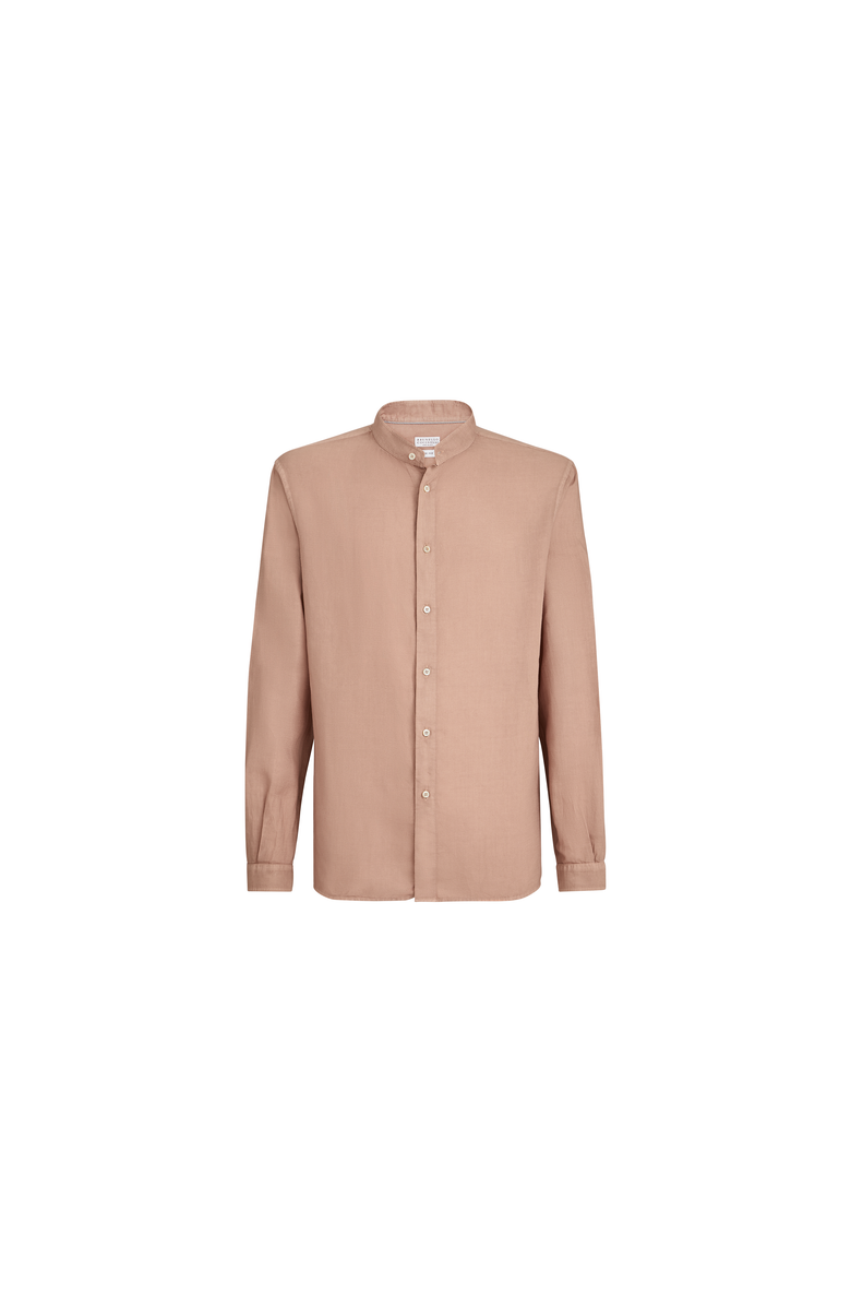 Brunello Cucinelli Pinpoint shirt, Main, color, Earth