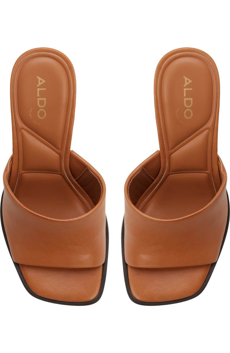 ALDO Sophia Slide Sandal, Alternate, color, Light Brown