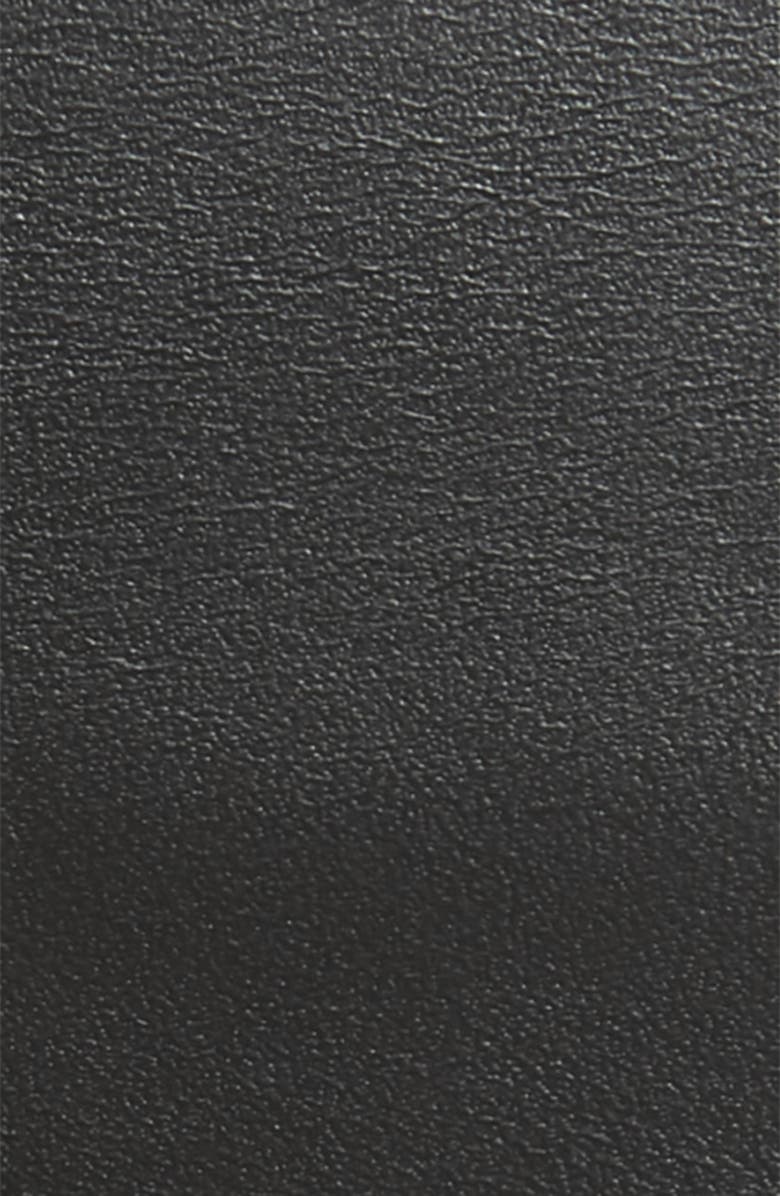 Balenciaga Intertwining Twin-B Leather Belt, Alternate, color, Black