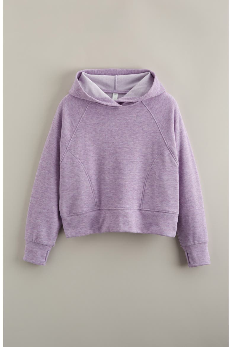 Kids' Weekend Cozy Hoodie, Main, color, PURPLE SPRAY