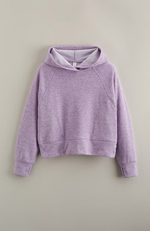 Zella Girl Kids' Weekend Cozy Hoodie In Purple