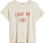 Daydreamer The Doors Light My Fire Cotton Graphic T-Shirt