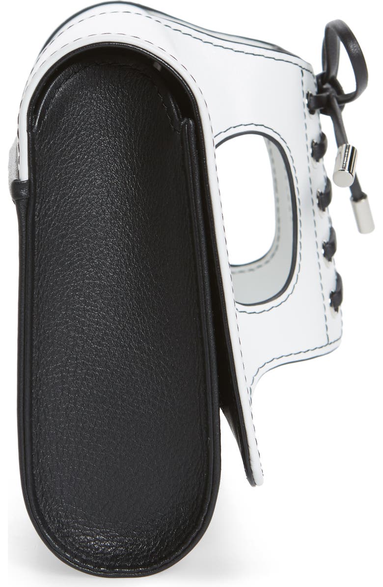 PERRIN Le Corset Leather Clutch, Alternate, color,