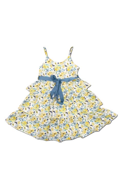 Kids' June Tie Waist Dress (Toddler & Little Kid)