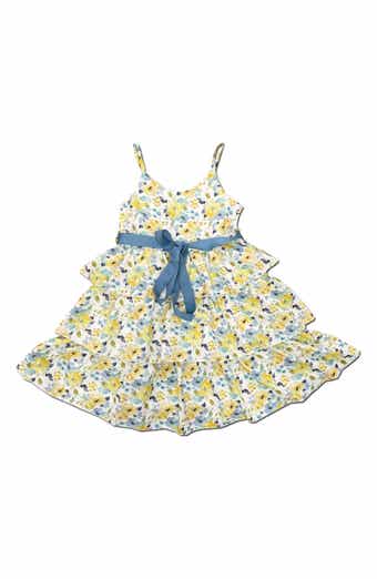 JOE-ELLA Kids' June Tie Waist Dress