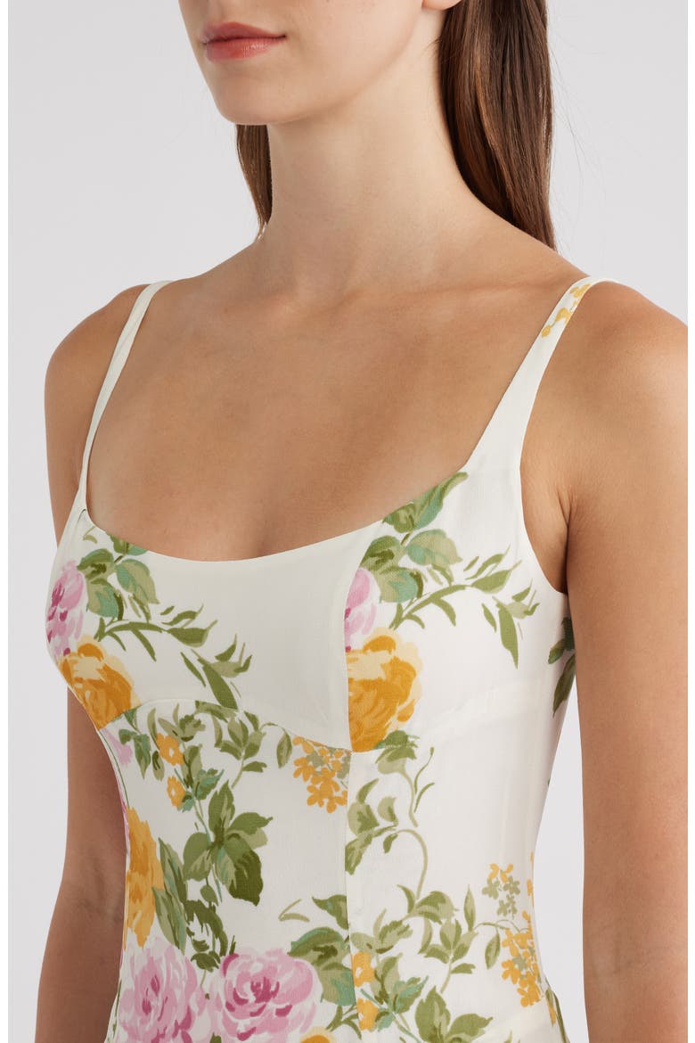 Ailany Floral Print Sundress, Alternate, color, ROSE PERFUME