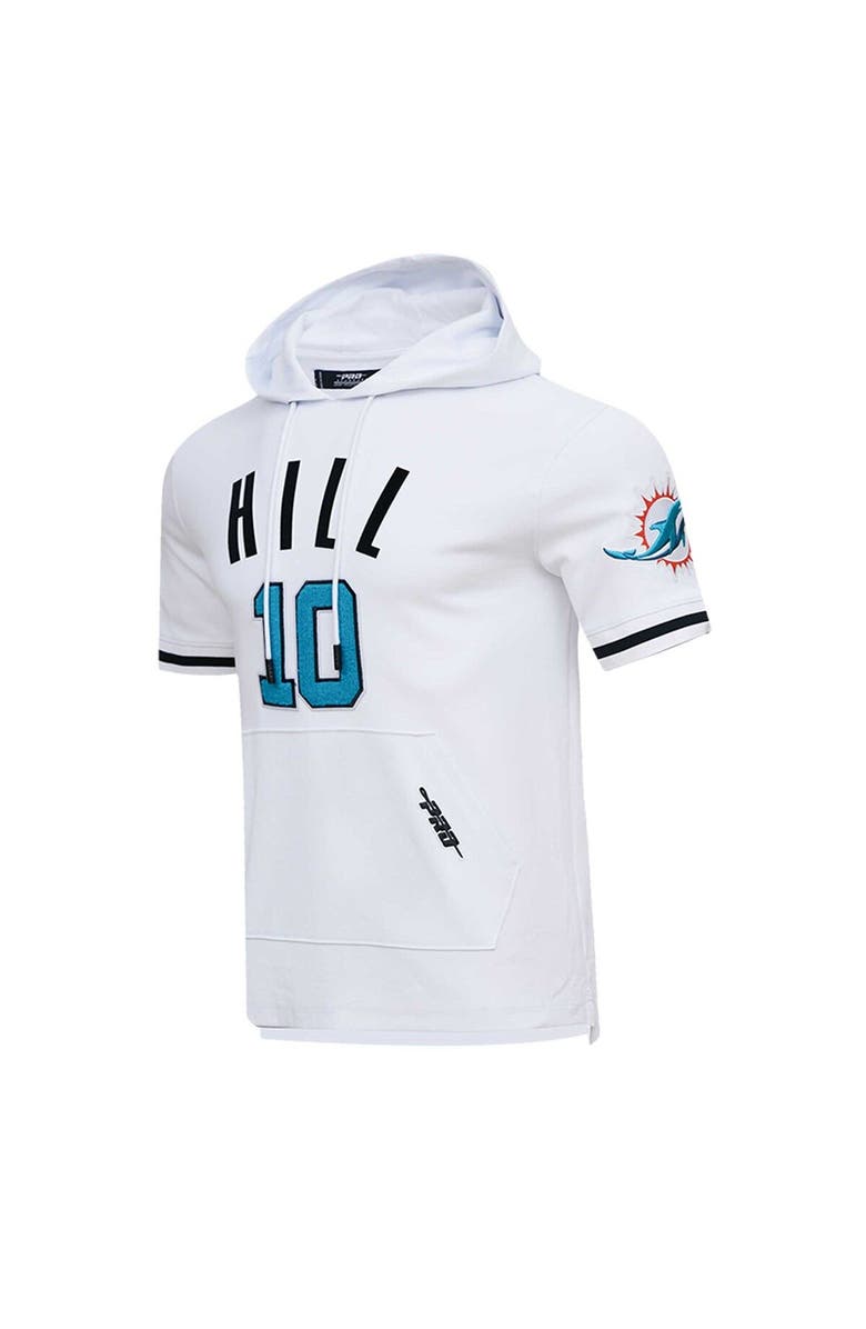 PRO STANDARD Men's Pro Standard Tyreek Hill White Miami Dolphins Player Name & Number Hoodie T-Shirt, Alternate, color, White