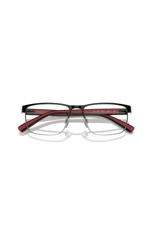 Polo Ralph Lauren 56mm Rectangle Optical Glasses In Multi