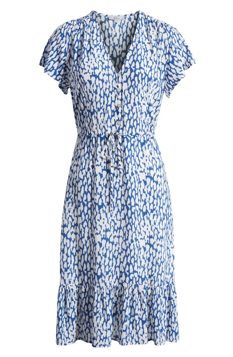 Rails Kiki Abstract Leopard Print Dress, Alternate, color, 