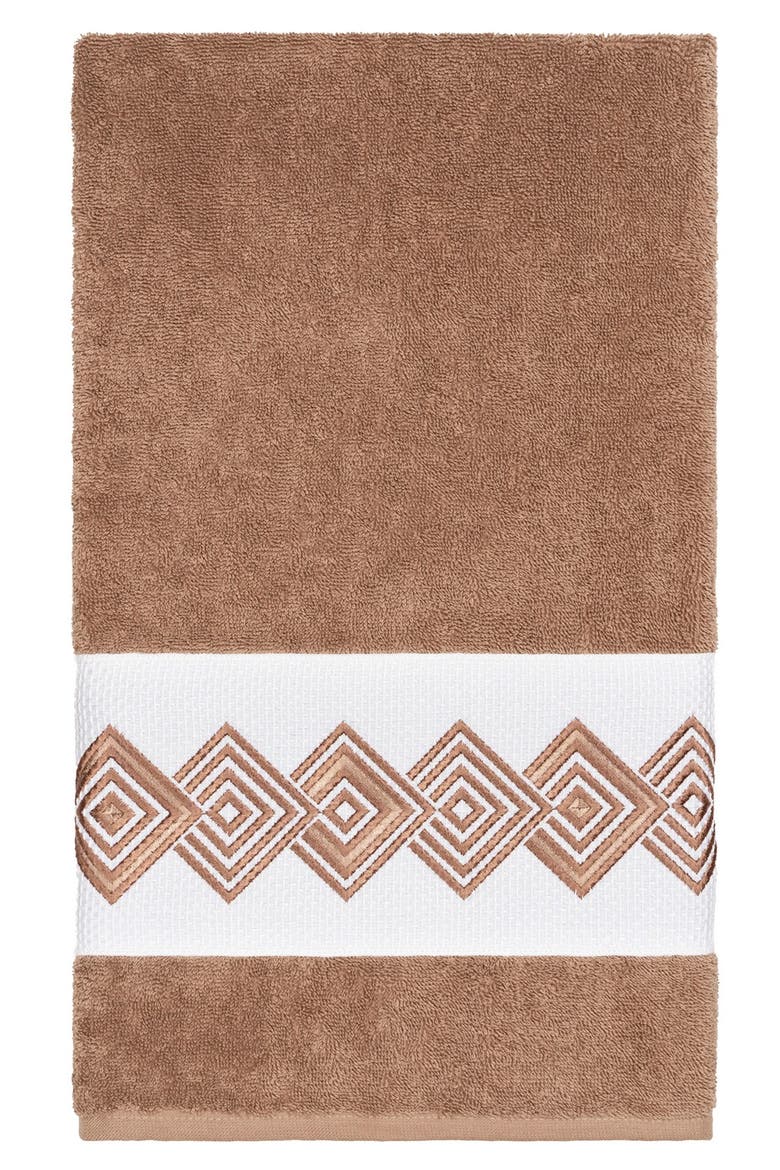 Noah 3-Piece Embellished Towel - Latte, Alternate, color, LATTE