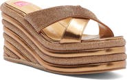 ASHLEY KAHEN Carnival Wedge Sandal