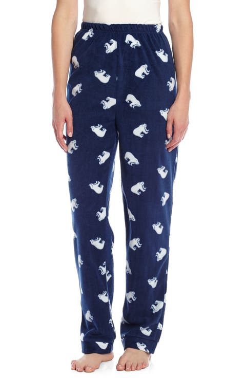 Women's Fleece Holiday Pajama Pants
