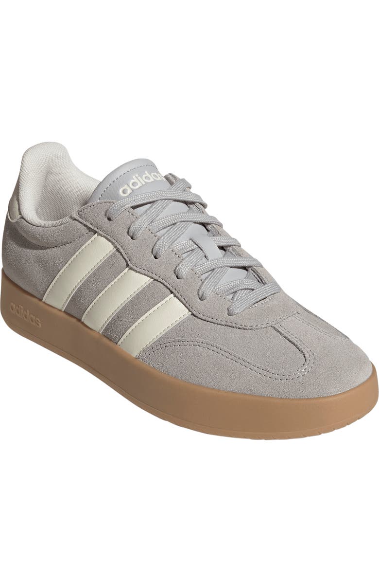 adidas Barreda Low Lace Sneaker, Main, color, Grey Two/ Cream White/ Gum