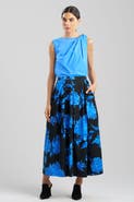 Natori Miyako - Printed Cotton Chino Maxi Skirt
