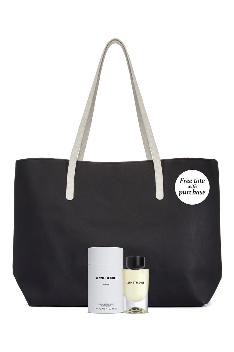 For Her Eau de Parfum Fragrance & Tote Gift Set, Main, color, NO COLOR