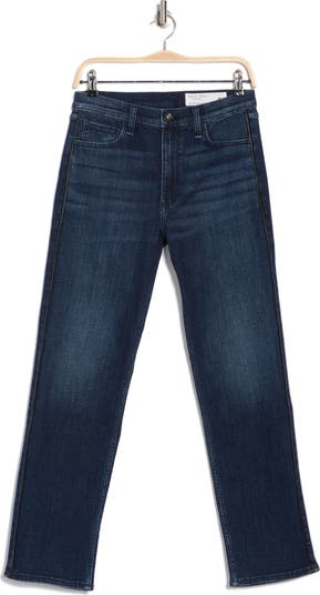 Hattie Mid Rise Straight Leg Jeans