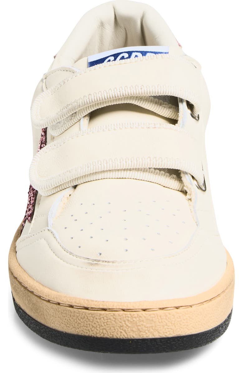 Golden Goose Kids' Ball Star Low Top Sneaker, Alternate, color, White/ Bubblegum/ Lilac