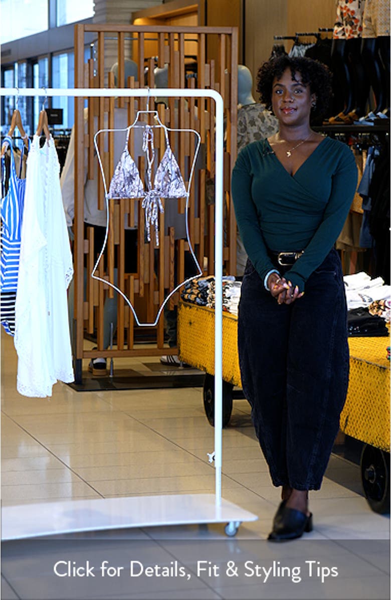 Emma Camouflage Bikini Top, sales video thumbnail