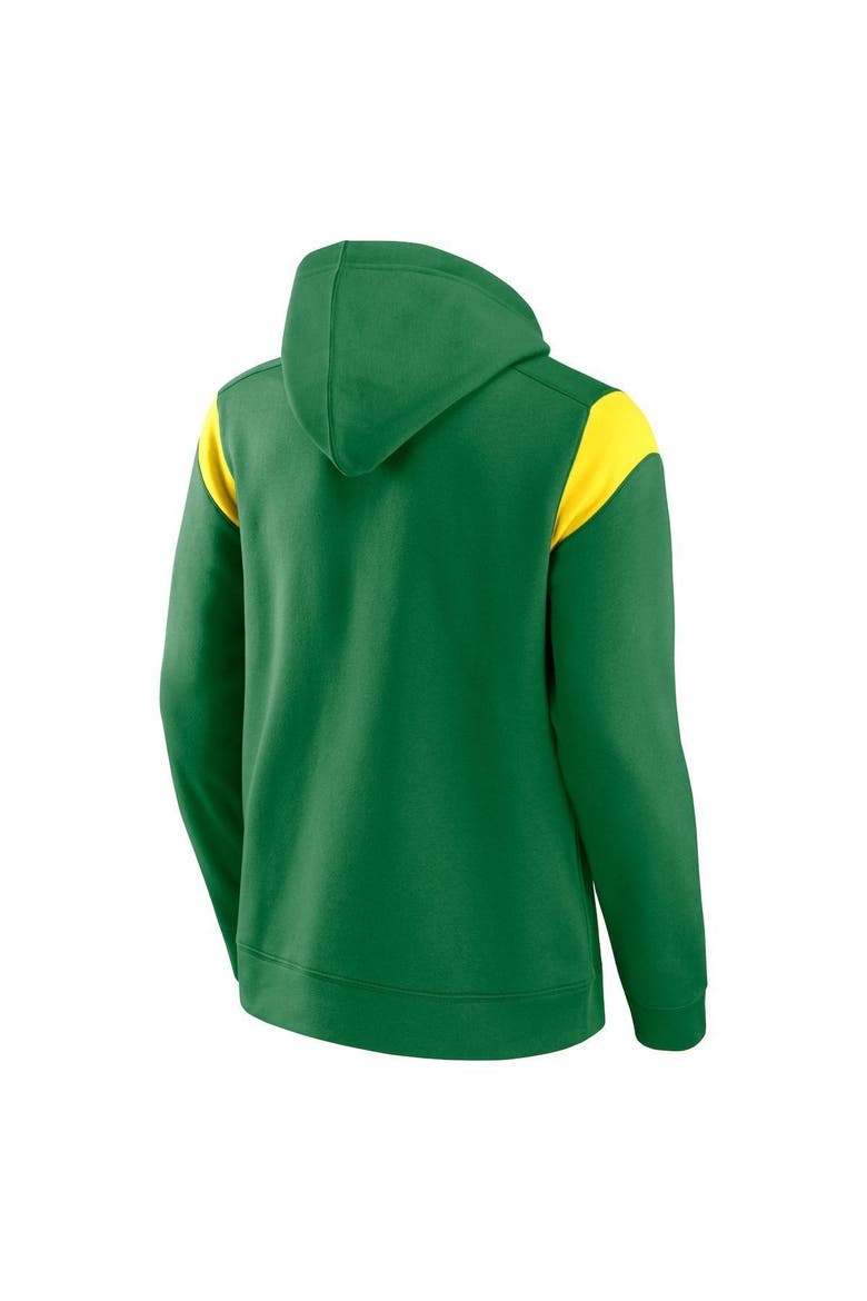 Men's Fanatics Branded Green Oregon Ducks Game Over Pullover Hoodie, Alternate, color, Green