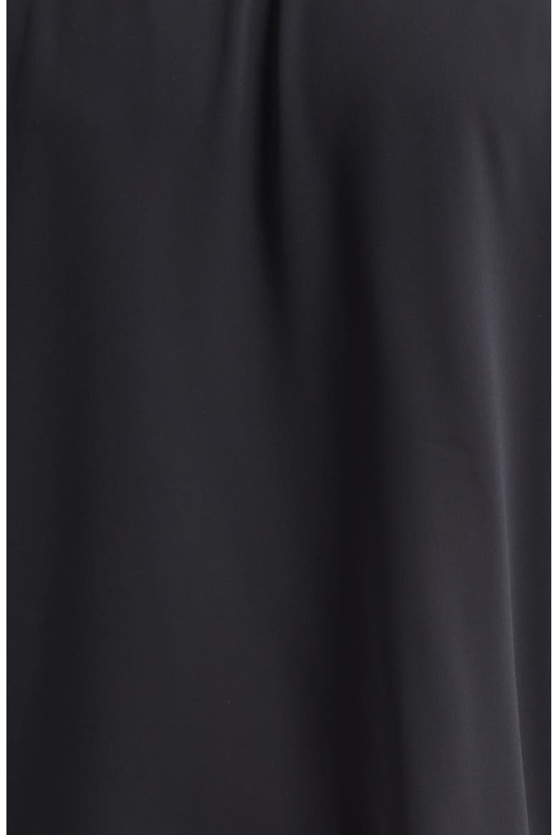 Colorblock Floral Embroidered Camp Shirt, Alternate, color, BLACK