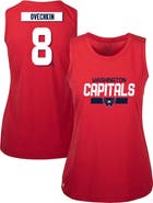 LEVELWEAR Women's Levelwear Alexander Ovechkin Red Washington Capitals Macy Player Name & Number Tank Top