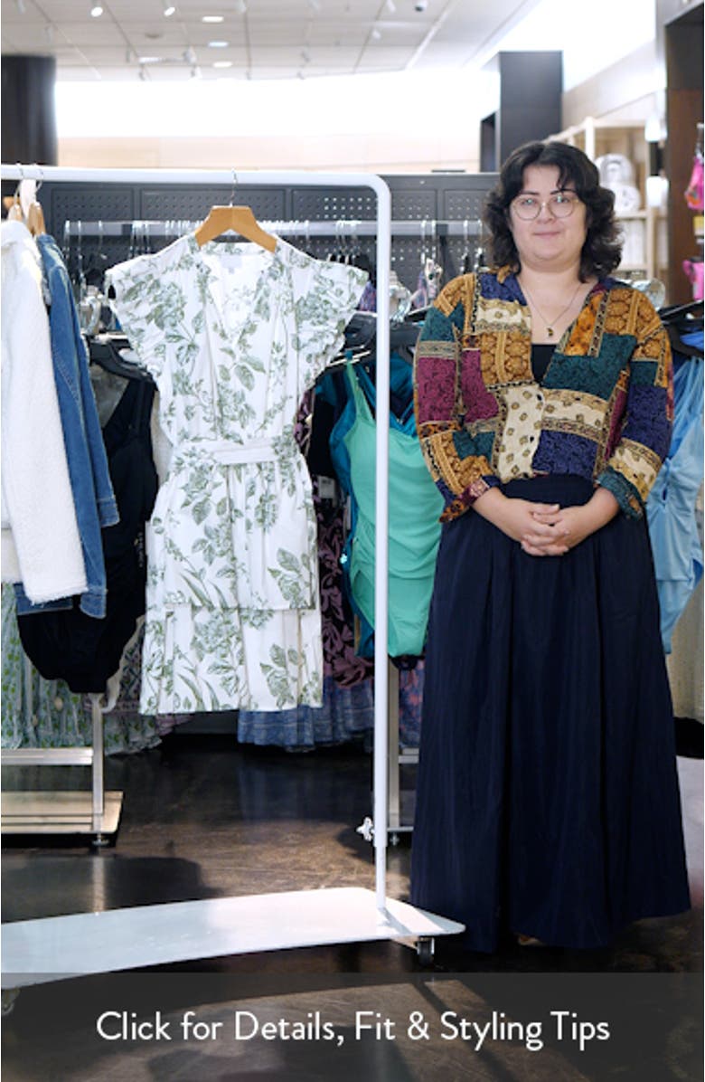 Bria Floral Tiered Dress, sales video thumbnail