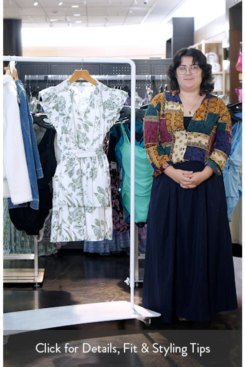 Bria Floral Tiered Dress video