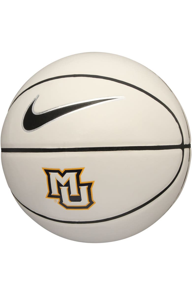 Nike Marquette Golden Eagles Autographic Basketball, Alternate, color, Brown