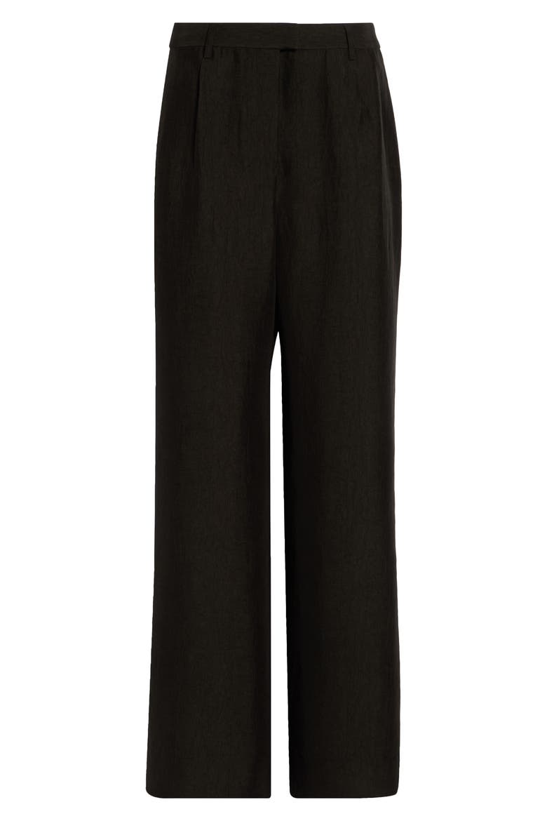 Washed Twill Straight Leg Trousers, Alternate, color, NORI